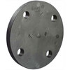 Blind flange PP with steel core Black Norm: EN 1092-1/02 DIN 2501 PN10 DN15 20mm